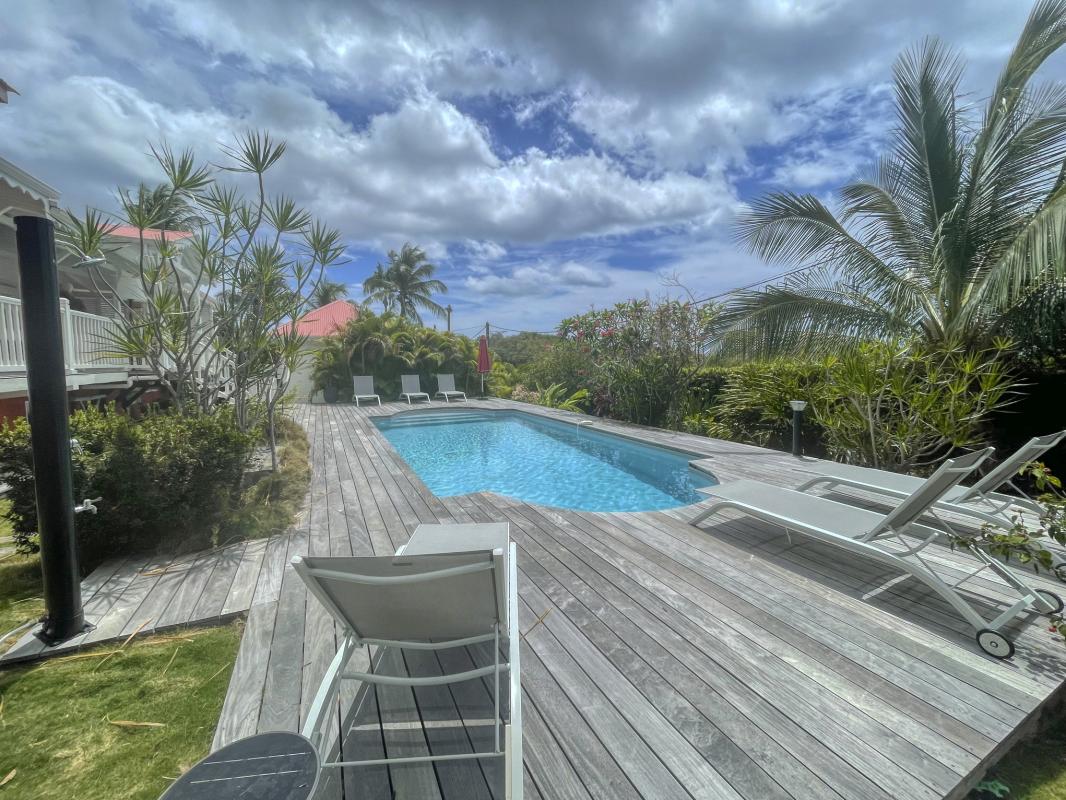 4.Location villa piscine vue mer Saint François  Guadeloupe_piscine